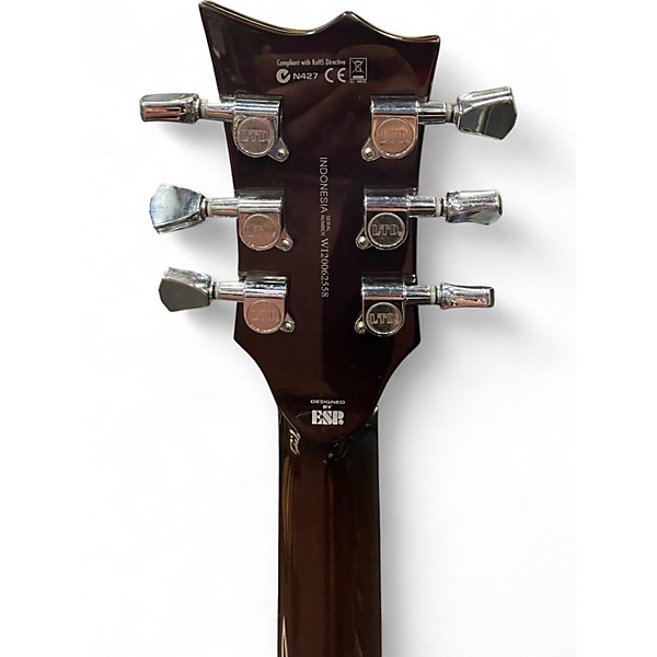 Used ESP LTD EC256 Purple Solid Body Electric Guitar