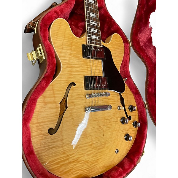 Used Gibson ES-335 FIGURED LIMITED EDITION Natural Hollow Body Electric Guitar