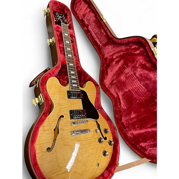 Used Gibson ES-335 FIGURED LIMITED EDITION Natural Hollow Body Electric Guitar