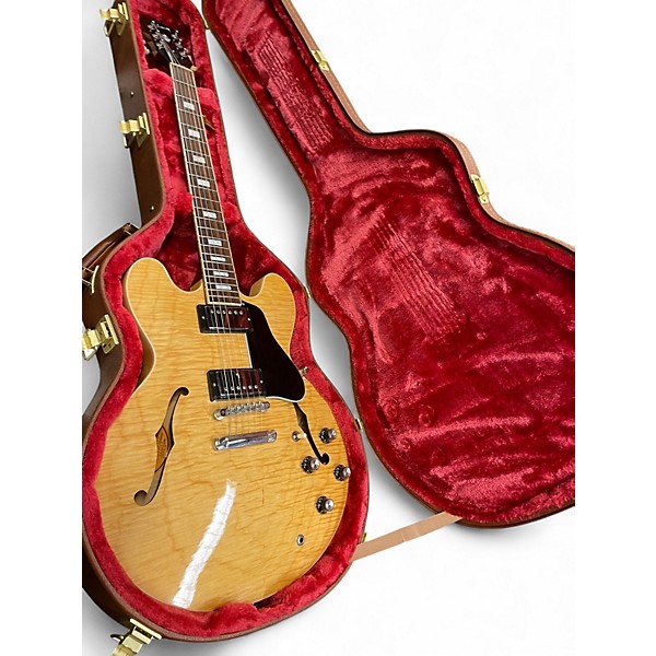 Used Gibson ES-335 FIGURED LIMITED EDITION Natural Hollow Body Electric Guitar
