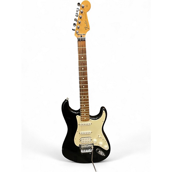 Used Fender MIM FLOYD ROSE STRATOCASTER Black Solid Body Electric Guitar