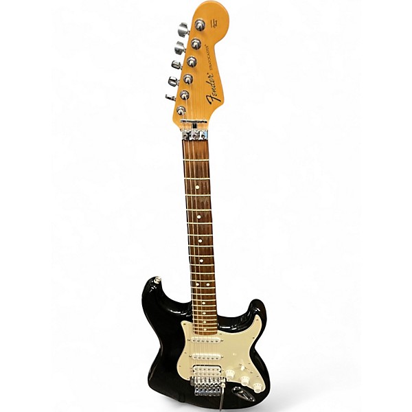Used Fender MIM FLOYD ROSE STRATOCASTER Black Solid Body Electric Guitar