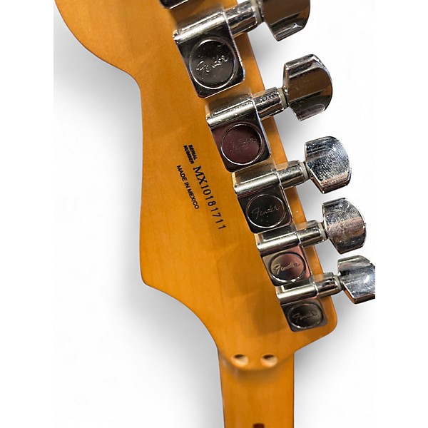 Used Fender MIM FLOYD ROSE STRATOCASTER Black Solid Body Electric Guitar