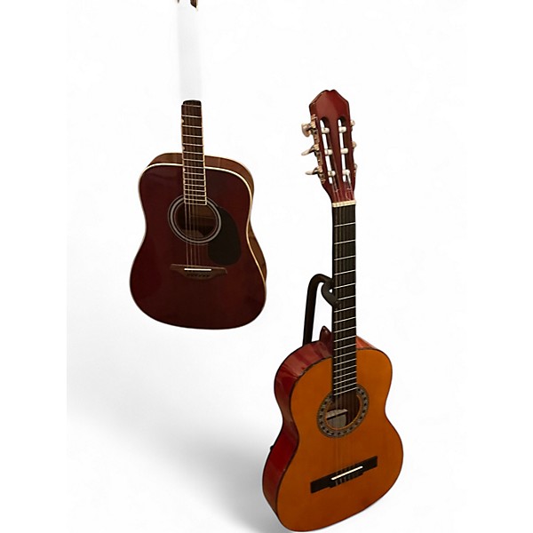 Used Carlo Robelli c-941n 3/4 Antique Natural Flamenco Guitar