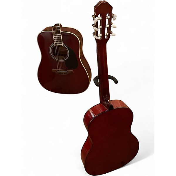 Used Carlo Robelli c-941n 3/4 Antique Natural Flamenco Guitar