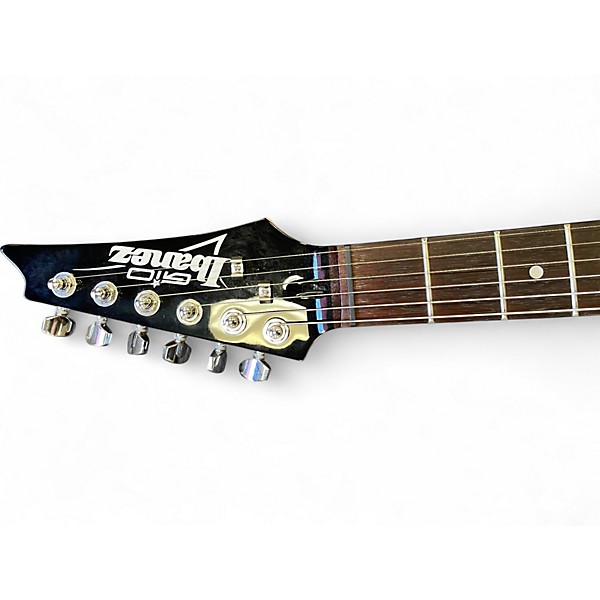 Used Ibanez GRX70QA GREEN Solid Body Electric Guitar