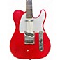 Used Squier Telecaster RED SPARKLE Solid Body Electric Guitar