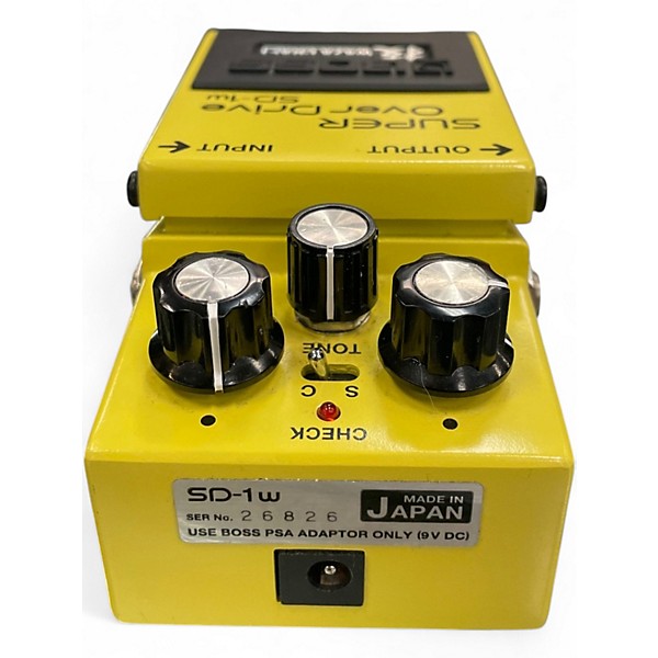 Used BOSS SD1W Super Overdrive Waza Craft Effect Pedal