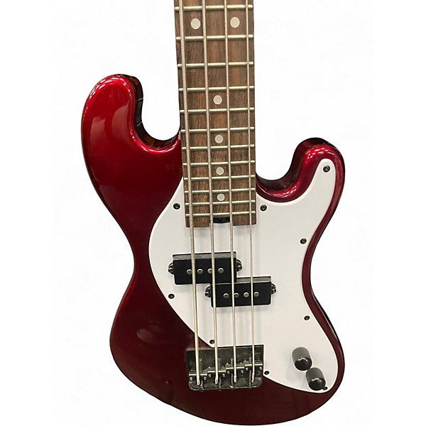 Used Kala UBASS Candy Apple Red Electric Bass Guitar