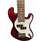 Used Kala UBASS Candy Apple Red Electric Bass Guitar