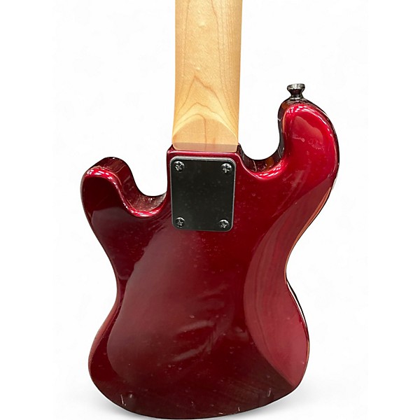 Used Kala UBASS Candy Apple Red Electric Bass Guitar
