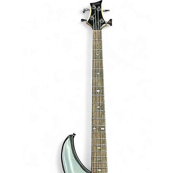 Used Mitchell MB200 GUN METAL GRAY Electric Bass Guitar