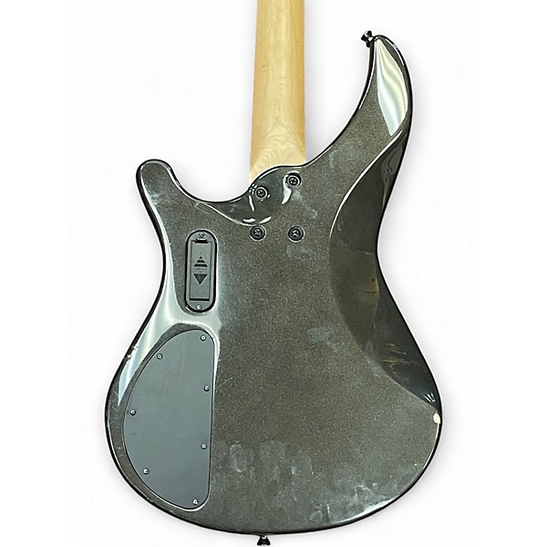 Used Mitchell MB200 GUN METAL GRAY Electric Bass Guitar