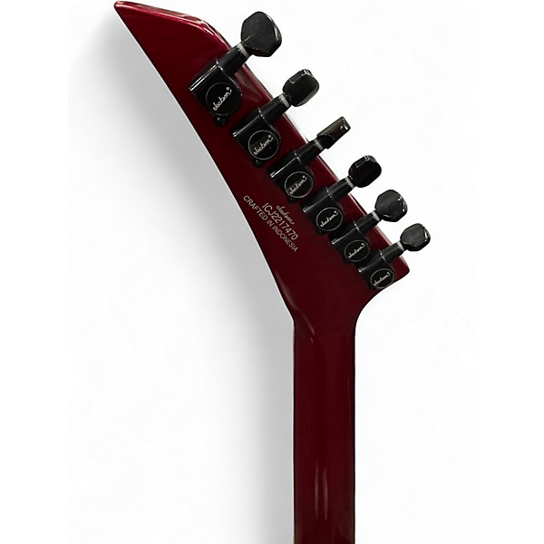 Used Jackson SLX Soloist Red Crystal Solid Body Electric Guitar