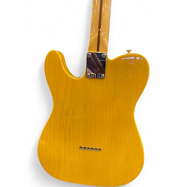 Used Fender Special Edition Deluxe Ash Telecaster Butterscotch Blonde Solid Body Electric Guitar
