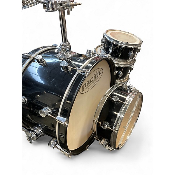 Used PDP by DW 5 Piece pdce2015k2 Black Drum Kit
