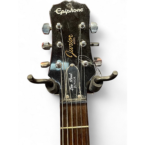 Used Epiphone Les Paul Junior Black Solid Body Electric Guitar