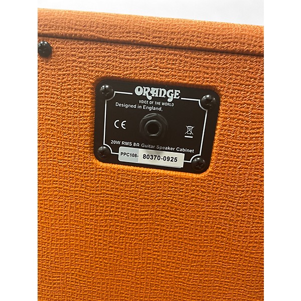 Used Orange Amplifiers PPC108 Micro Terror 1X8 Guitar Cabinet