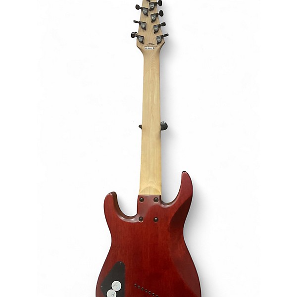 Used Jackson X Series Dinky Arch Top DKAF8 Trans Red Solid Body Electric Guitar