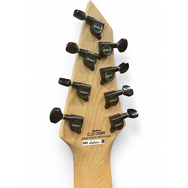 Used Jackson X Series Dinky Arch Top DKAF8 Trans Red Solid Body Electric Guitar