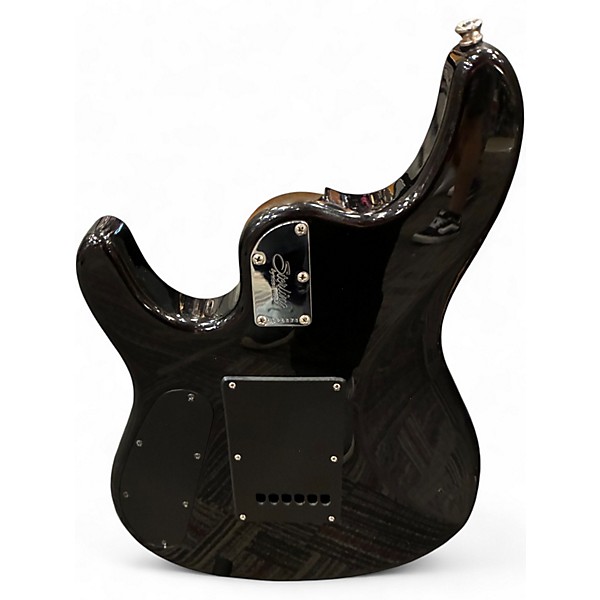 Used Sterling by Music Man JP60 Metallic Black Solid Body Electric Guitar