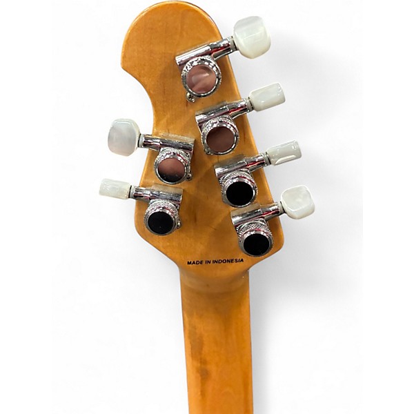 Used Sterling by Music Man JP60 Metallic Black Solid Body Electric Guitar