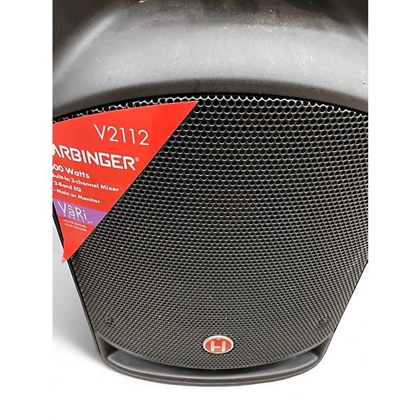 Used Harbinger VARI V2112 Powered Speaker