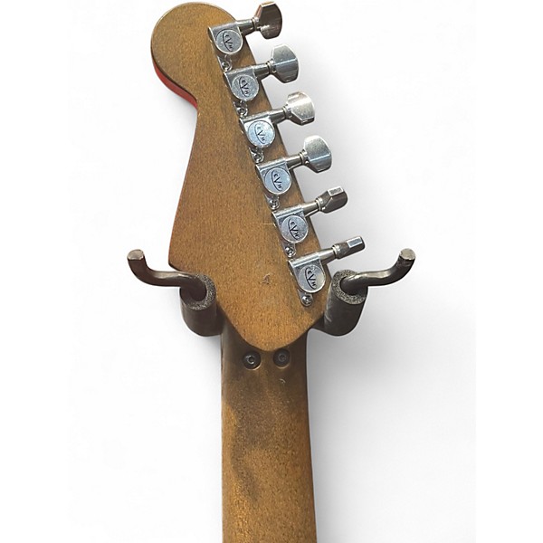 Used EVH White Frankie Relic White Solid Body Electric Guitar