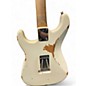 Used EVH White Frankie Relic White Solid Body Electric Guitar