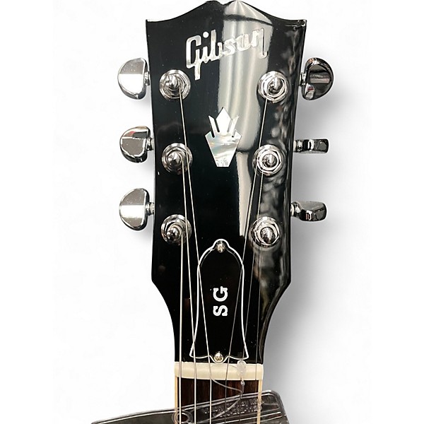 Used Gibson SG Standard Black Solid Body Electric Guitar