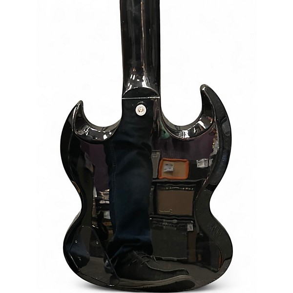 Used Gibson SG Standard Black Solid Body Electric Guitar