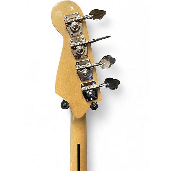 Used OLP stingray Metallic Aqua Marine Electric Bass Guitar