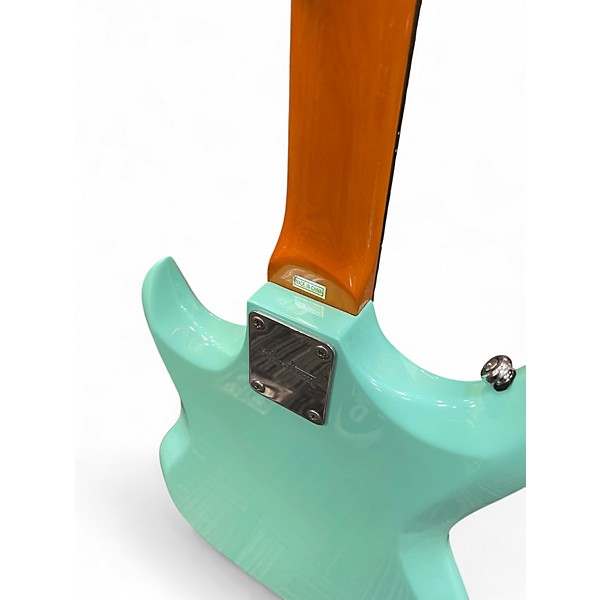 Used Hagstrom III Retroscape  Seafoam Green Solid Body Electric Guitar