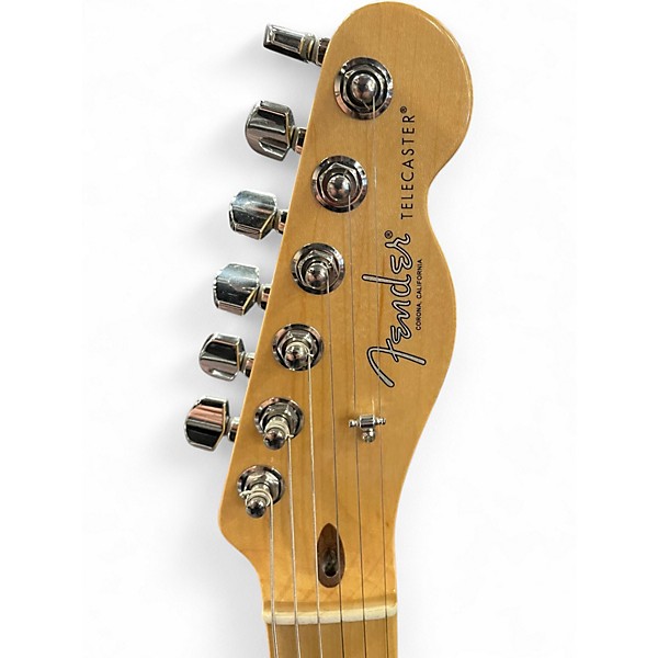 Used Fender Mod Shop Telecaster Gloss Black Solid Body Electric Guitar