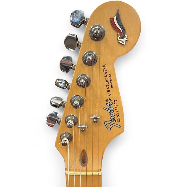 Vintage 1994 Fender American Standard Stratocaster FOREST GREEN Solid Body Electric Guitar