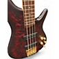 Used Ibanez SR300 Wine Red Electric Bass Guitar