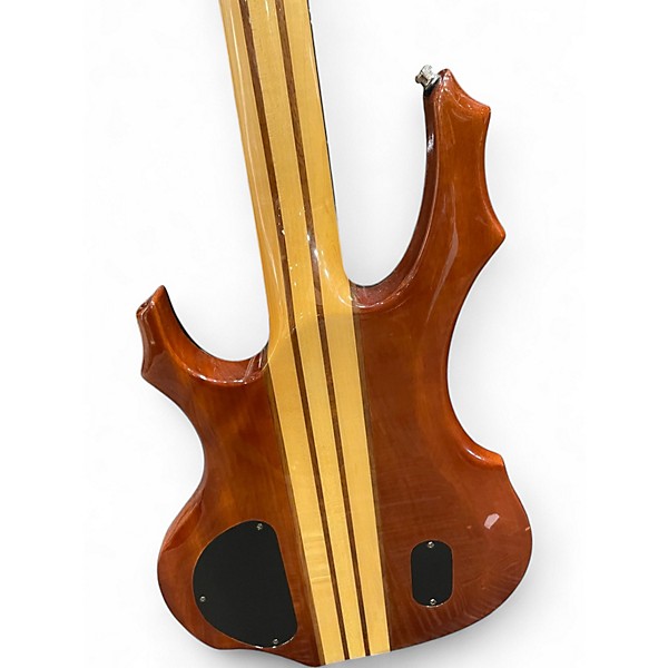 Used ESP LTD F-4E Natural Mahogany Electric Bass Guitar