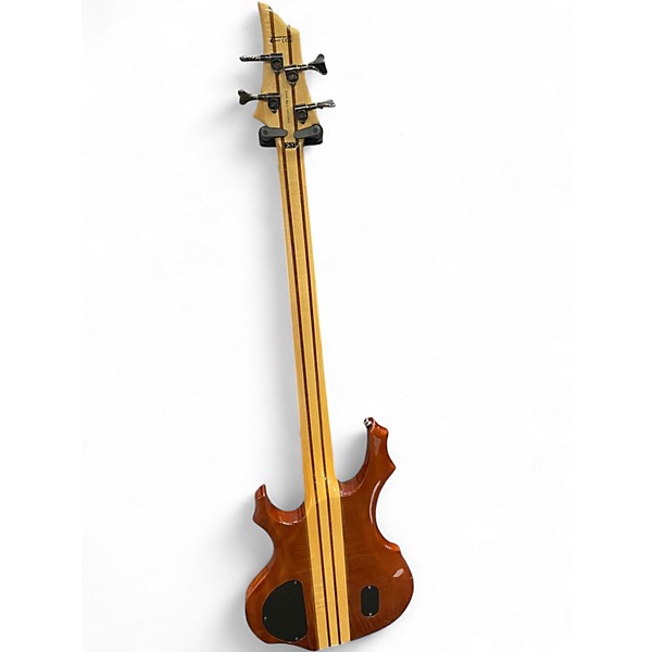 Used ESP LTD F-4E Natural Mahogany Electric Bass Guitar