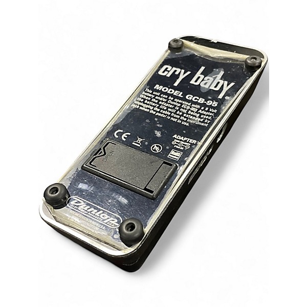 Used Dunlop Crybaby GCB-95 Effect Pedal