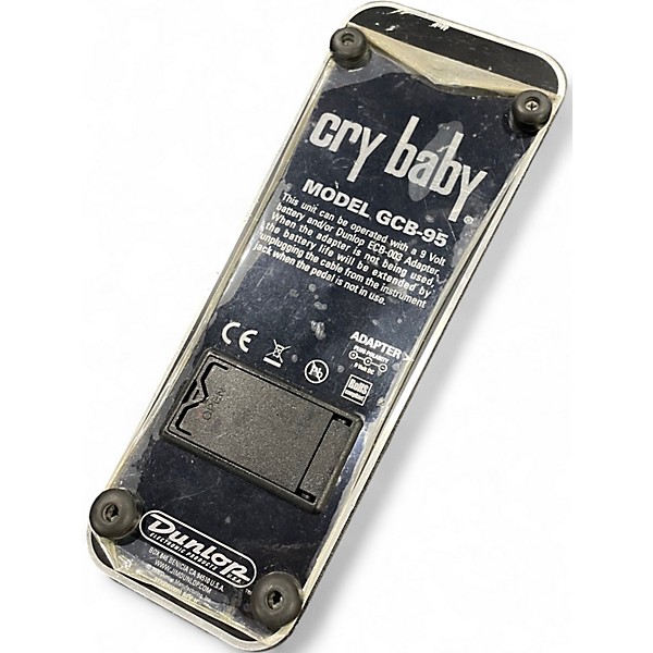 Used Dunlop Crybaby GCB-95 Effect Pedal