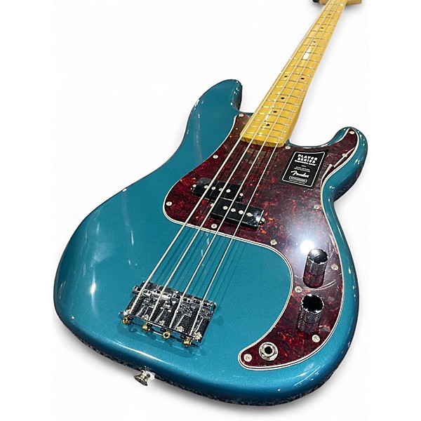 Used 2023 Fender Player 1 precision bass Ocean Turquoise Electric Bass Guitar