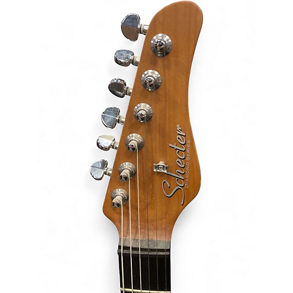 Used Schecter Guitar Research Nick Johnston Traditional Light Blue Solid Body Electric Guitar