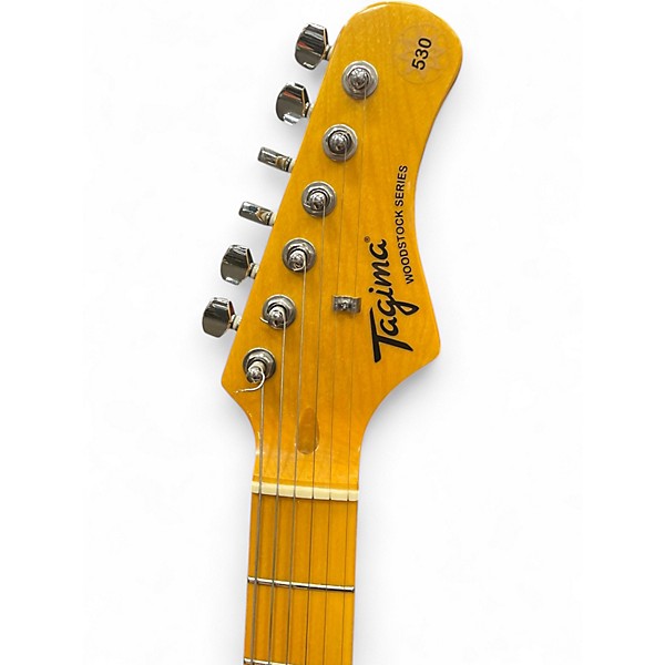 Used Tagima TG530 Vintage White Solid Body Electric Guitar