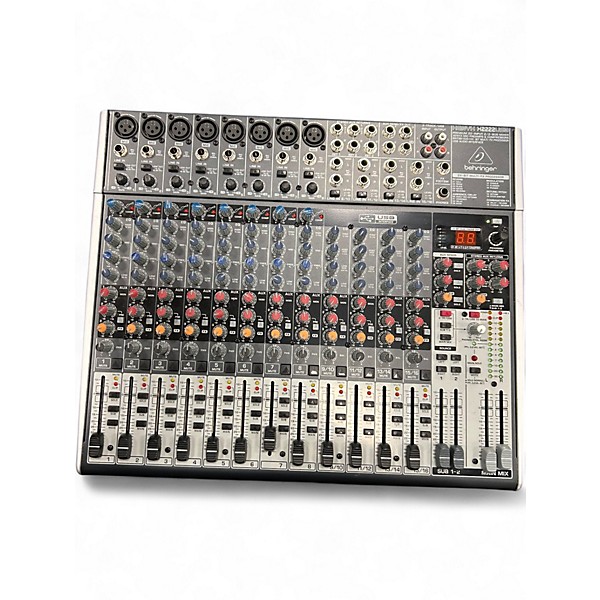 Used Behringer Xenyx X2222USB Unpowered Mixer