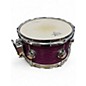 Used DW 12in Collector's Series Maple Snare Purple Drum thumbnail