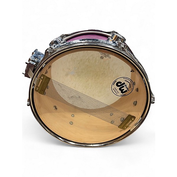 Used DW 12in Collector's Series Maple Snare Purple Drum