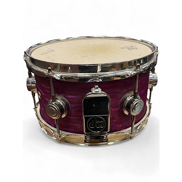Used DW 12in Collector's Series Maple Snare Purple Drum