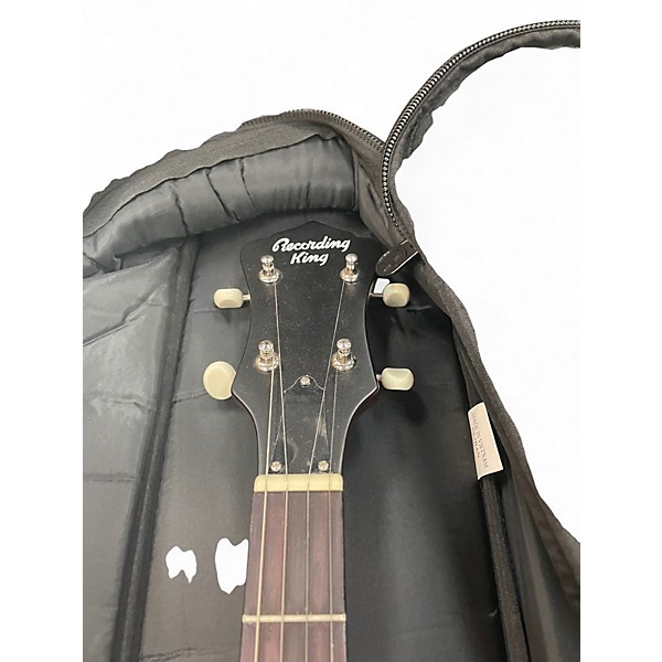 Used Recording King RKO-3S With Bag Natural Banjo