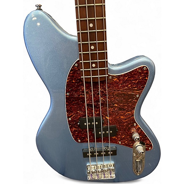 Used Ibanez TMB100 Blue Electric Bass Guitar