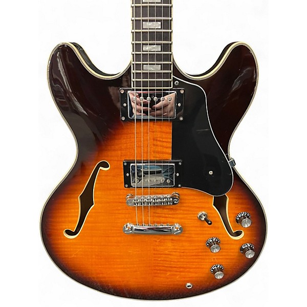 Used Sire Larry Carlton H7 Vintage Sunburst Hollow Body Electric Guitar